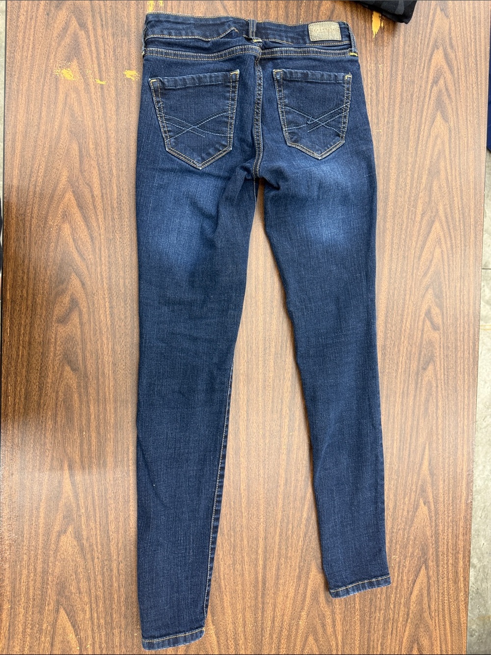 Aeropostale Dark Indigo Skinny Jeans size 00 Regular - Picture 4 of 6